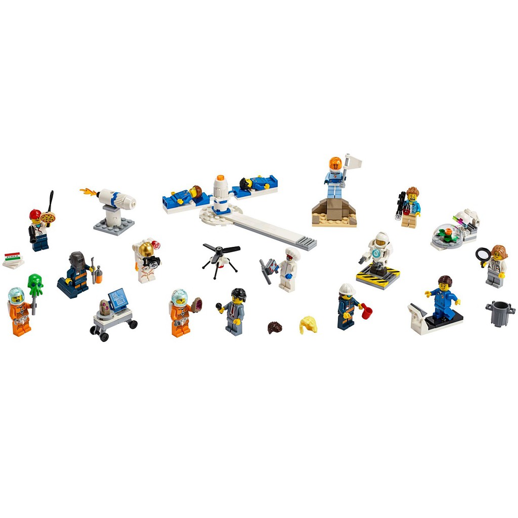 Bộ lắp ráp Đội Ngũ Nghiên Cứu Và Phát Triển Không Gian - LEGO City 60230