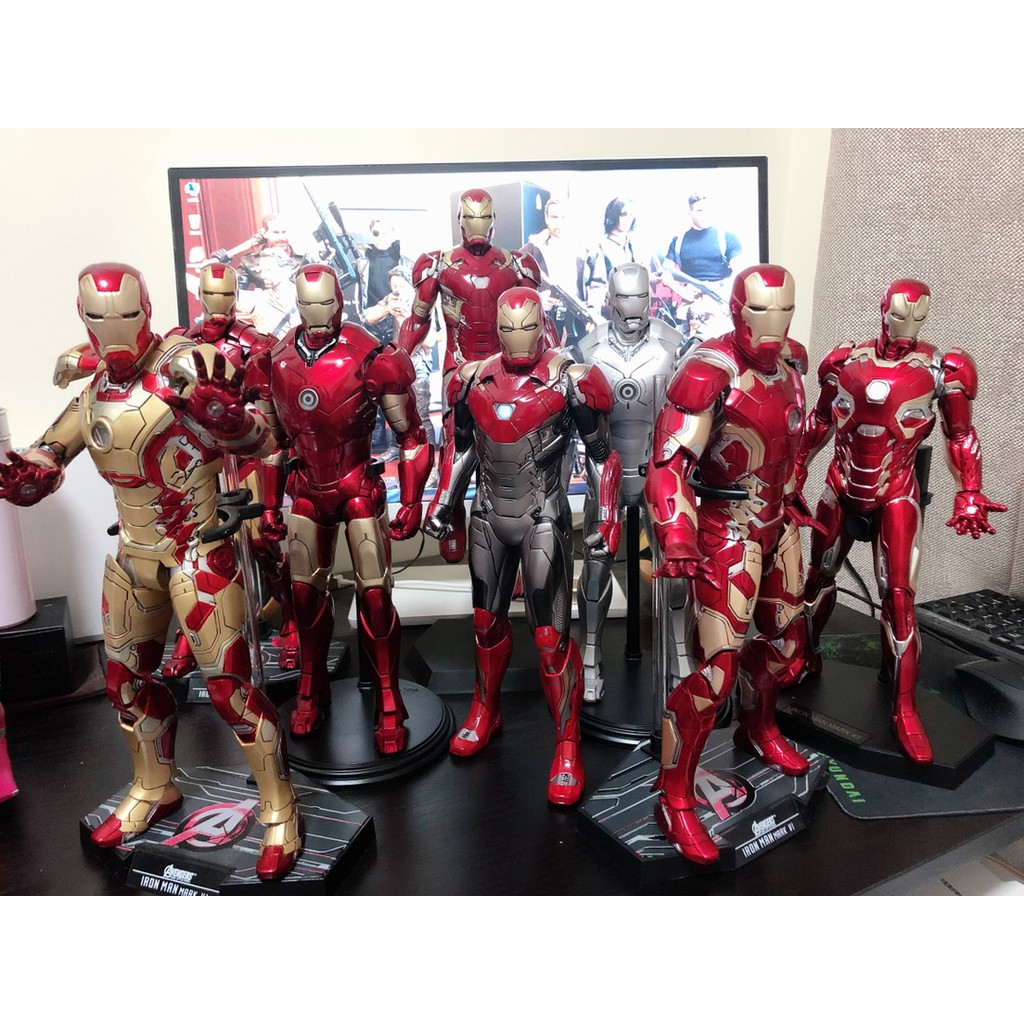 Mô hình Iron Man Mark 45 Avengers Age Of Ultron Crazy Toys 30cm Marvel