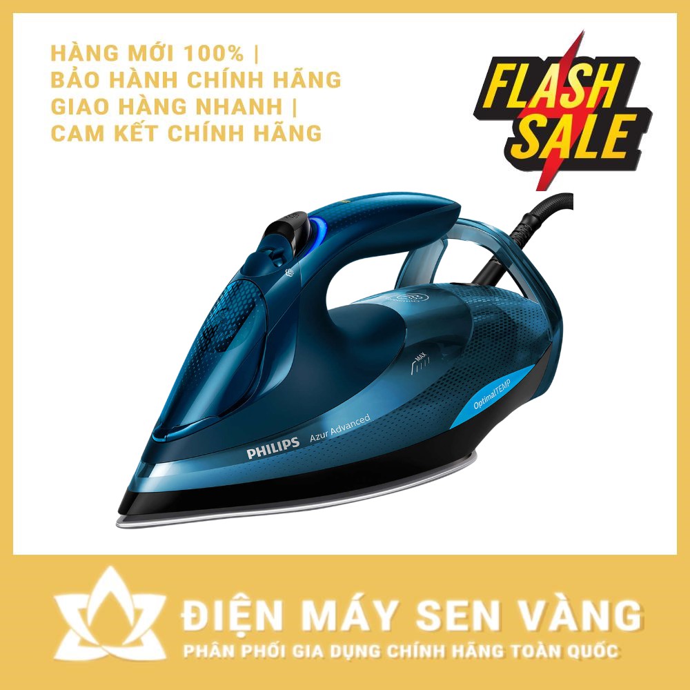 Bàn ủi hơi nước Philips GC4938 3000W - Made in Indonesia (Màu xanh đen)