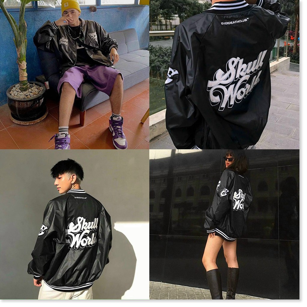 ÁO KHOÁC DÙ KIỂU BOMBER CHẤT DÙ 2 LỚP MUA LẺ GIÁ SỈ TP ILOVECARE