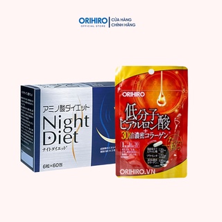 Bộ sản phẩm hỗ trợ giảm cân, làm đẹp da và chống lão hóa Orihiro