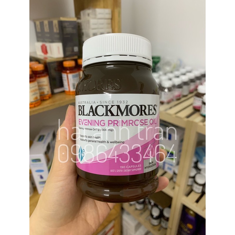 [190v] Viên uống tinh dầu hoa anh thảo Blackmores Evening Primrose Oil