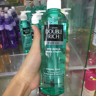 Gel tạo kiểu dành cho tóc uốn Double Rich Hard Hold 250 ml
