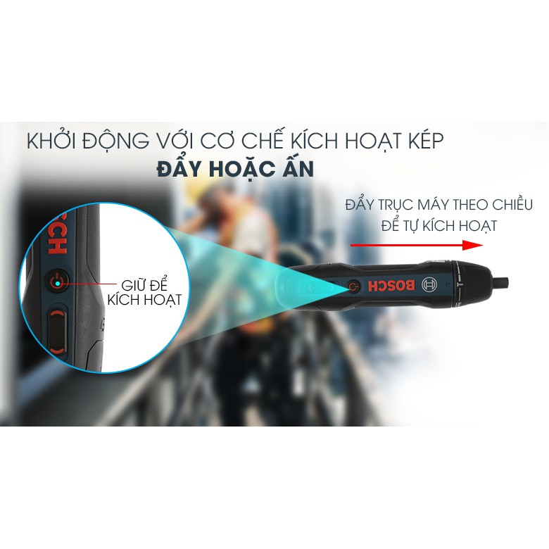 Máy vặn vít dùng pin Bosch Go Gen 2 THẾ HỆ MỚI