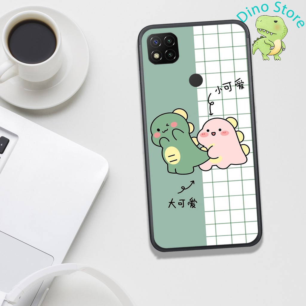 ỐP LƯNG XIAOMI REMID 9C  ,  IN HÌNH KHỦNG LONG NGỘ NGHĨNH VÀ CUTE