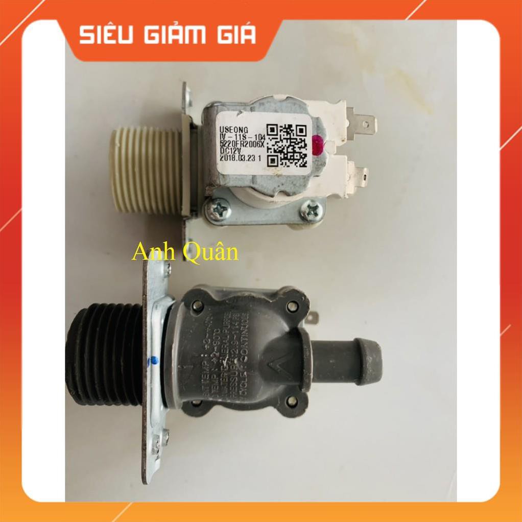 Van cấp nước đơn máy giặt LG 12V- Rơ le cấp nước máy giặt LG Hàng Zin Chính Hãng - Giá tốt nhất