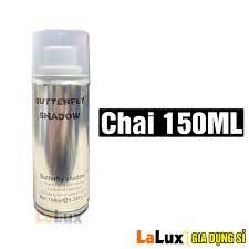 Gôm keo xịt tóc butterfly shadow mini 150ml