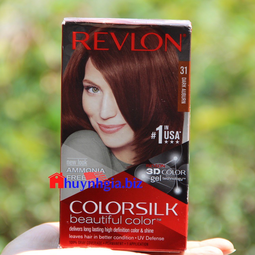 Thuốc Nhuộm Revlon Colorsilk Dark Auburn Số 31 Của Mỹ