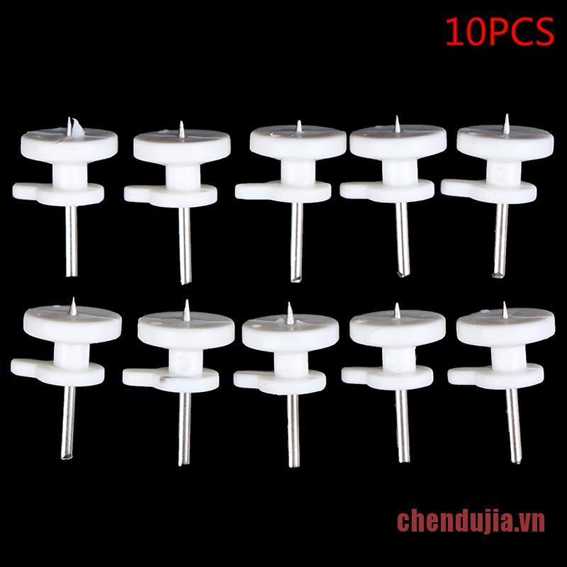 Set 10 móc treo đồ gắn tường không để lại dấu vết