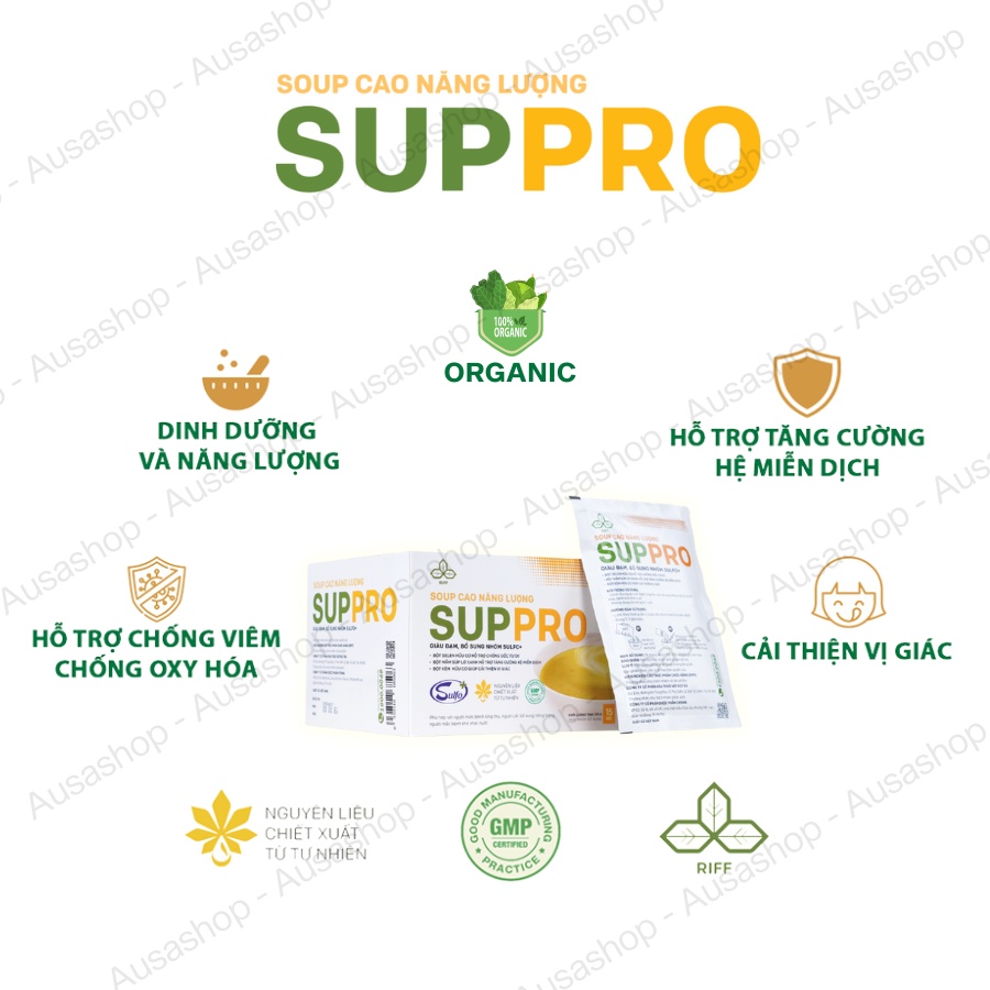 Suppro - Soup Cao Năng Lượng Cho Bệnh Nhân U Bướu