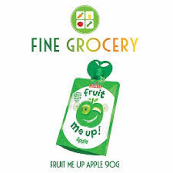 Táo xay nguyên chất không đường Fruit me up hiệu Andros – túi 90g