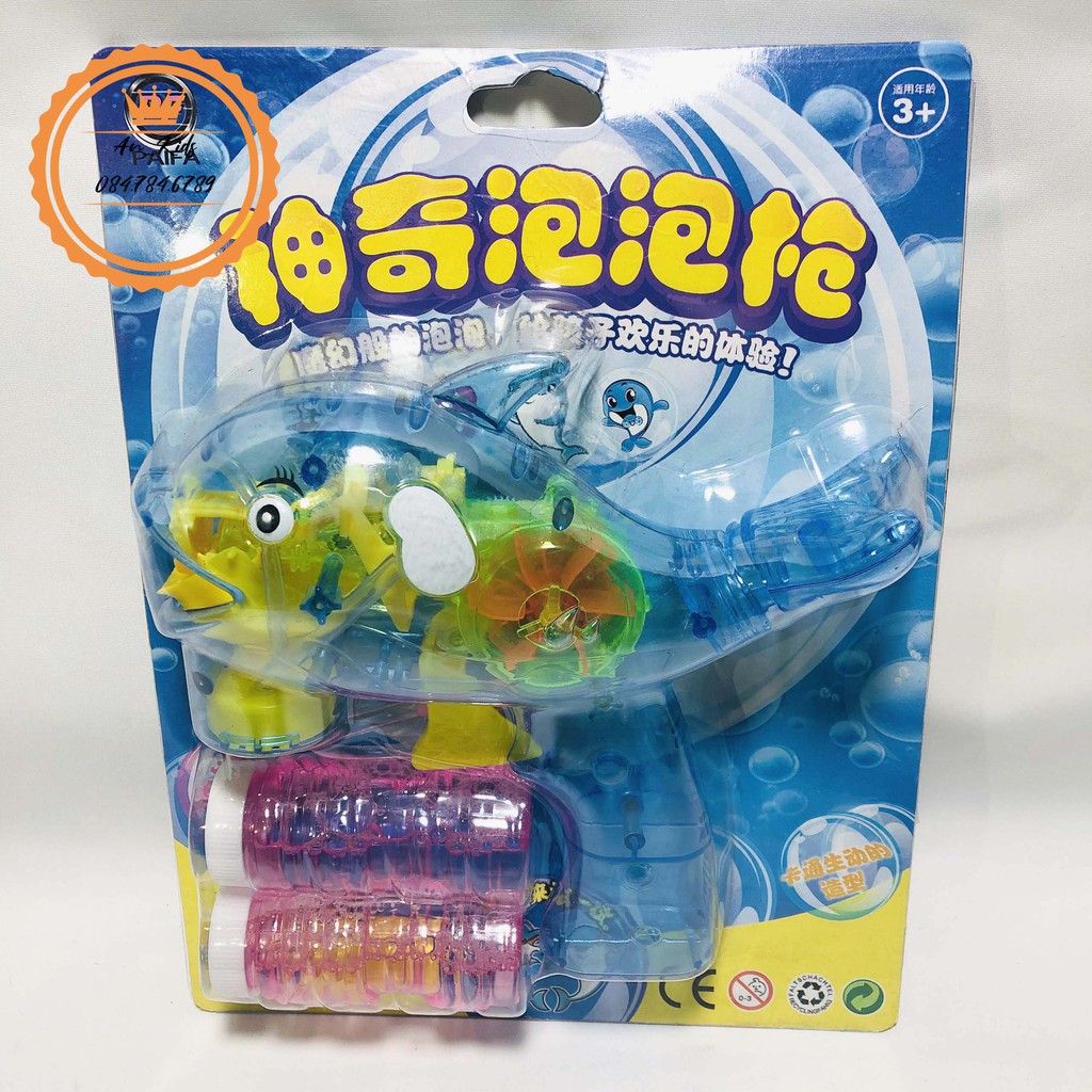 Đồ Chơi Bắn Bong Bóng Tự Động Phù Hợp Cho Các Bé Chơi Vào Dịp Mùa Hè Ngoài Trời An Kids