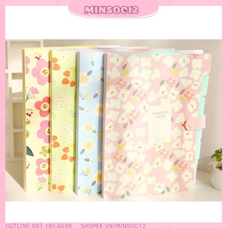 Túi đựng tài liệu, bìa đựng giấy kiểm tra nhiều ngăn A4