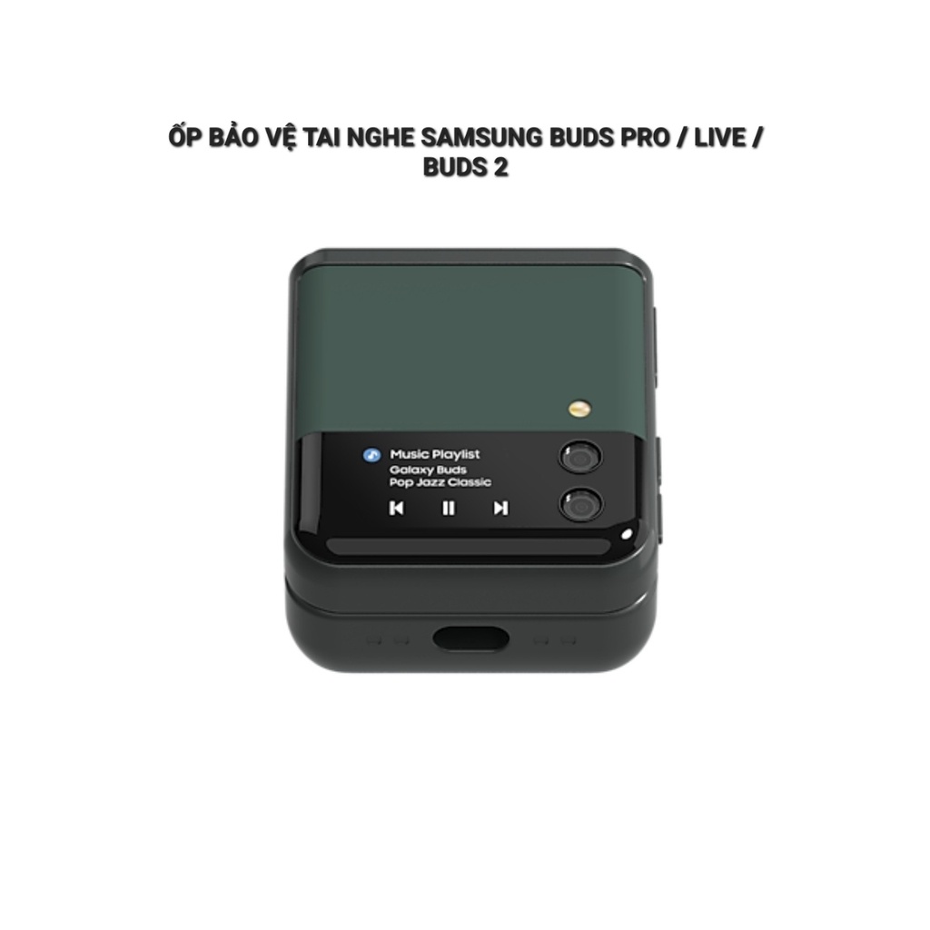 Ốp Bảo Vệ Tai Nghe Samsung Galaxy Buds 2 Pro / Buds Pro / Buds 2 / Buds Live - Hàng Chính Hãng
