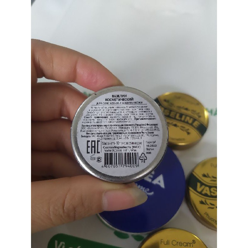 Sáp nẻ Vaseline Phương Liên hộp 7g Xả lỗ