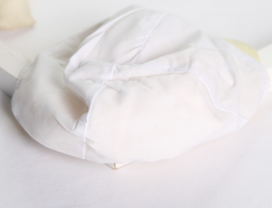 Nón cho trẻ sơ sinh từ 0-4 tháng, chất vải cotton mềm mại, thiết kế họa tiết tai thỏ đáng yêu cho bé trai, bé gái HOT