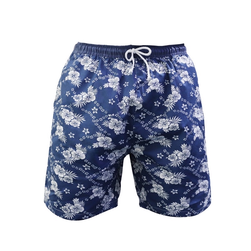 Quần short nam phối lưng thun hometex