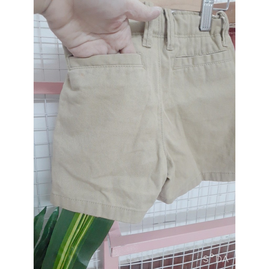 Quần sooc Kaki Old Navy Xuất Dư chuẩn cho bé 1-5 tuổi (8-20 kg)