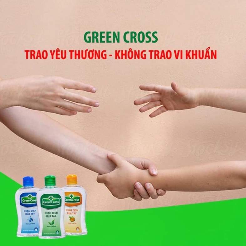 [Chính hãng] Nước rửa tay khô diệt khuẩn grencroos 250ml Chính Hãng