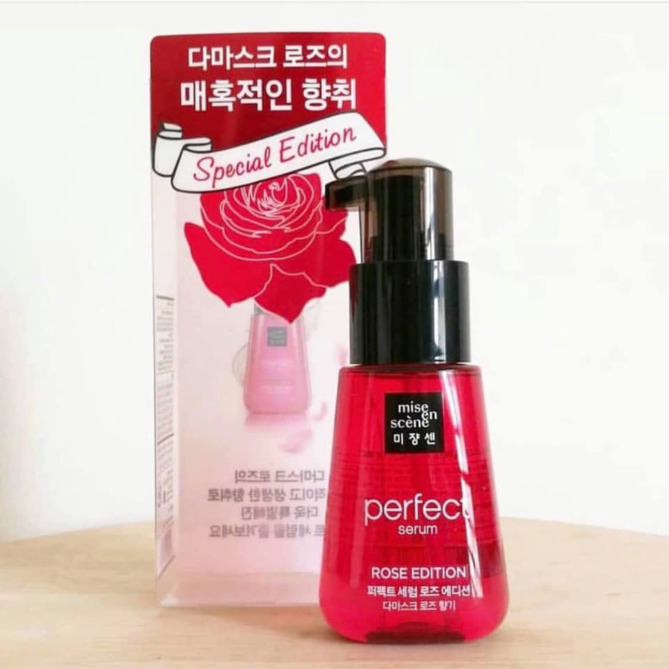 Dầu Dưỡng Tóc  Perfect Serum Rose Petal Edition (dành cho tóc khô, chẻ ngọn)