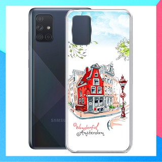 Ốp lưng Samsung Galaxy A71 in họa tiết du lịch các nước tranh phong cảnh mùa hè - 01272 Silicone Dẻo