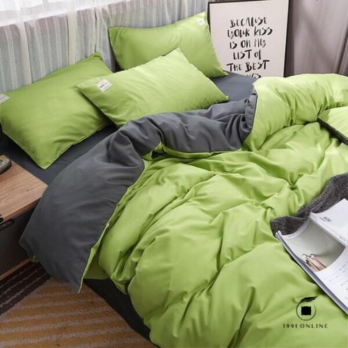 🍃 Bộ sưu tập Chăn Ga Gối 2 [CÓ CHĂN LÓT BÔNG THÔNG MINH] Cotton Basic đơn giản 🍃 | BigBuy360 - bigbuy360.vn