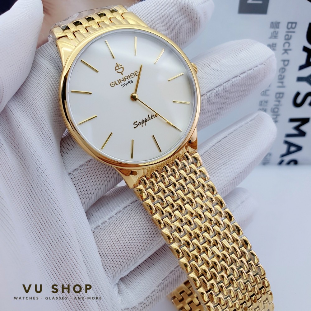 Đồng hồ nam SUNRISE DM738SWD - Siêu mỏng | BigBuy360 - bigbuy360.vn
