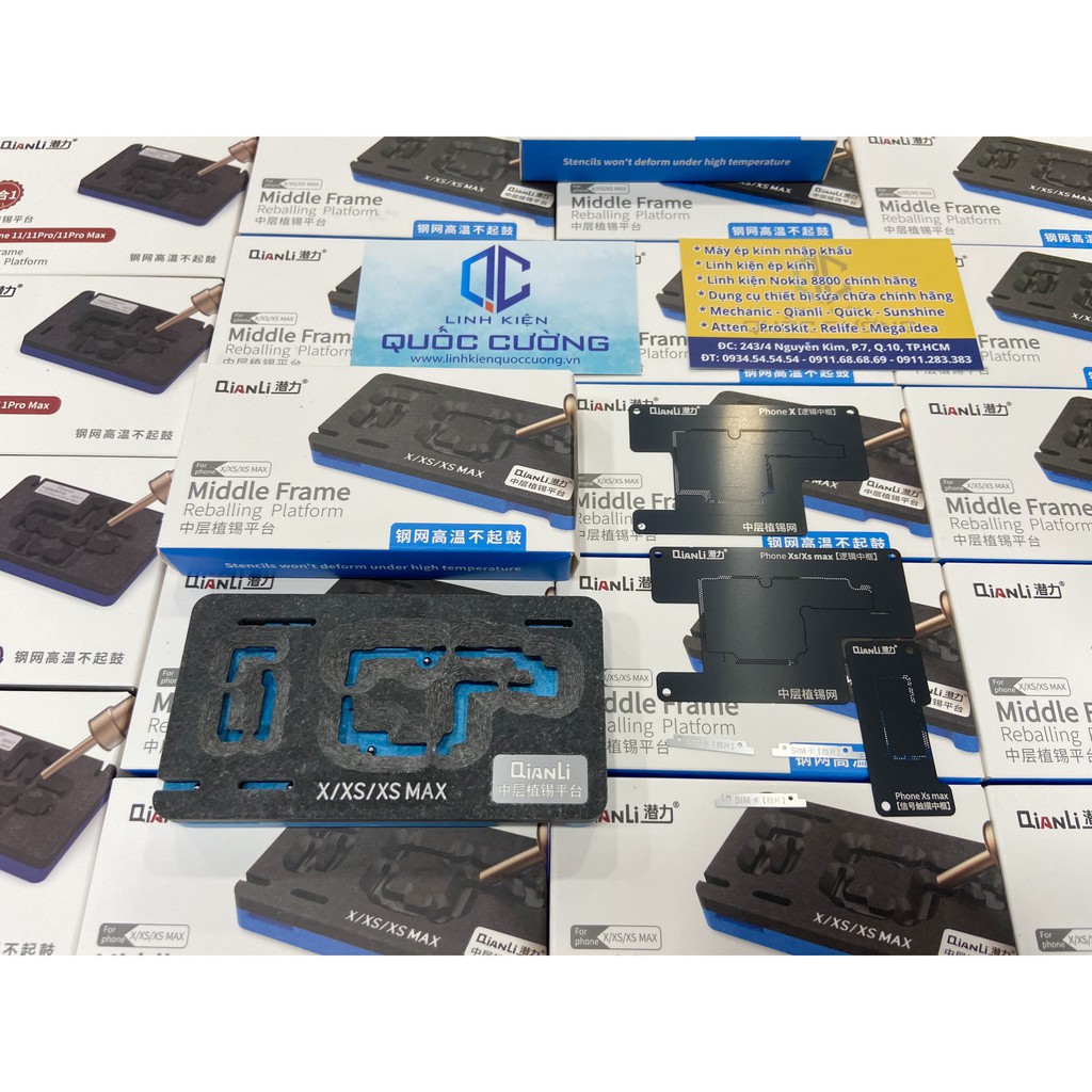 Đế đổ viền chân 3in1 X / X.S / X.SM (QianLi)