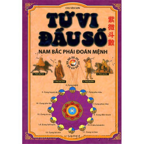 Sách - Tử Vi Đẩu Số Nam Bắc Phái Đoán Mệnh ( Chu Vân Sơn) Gigabook