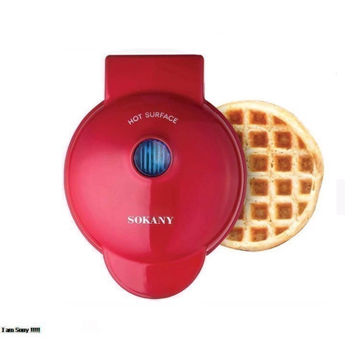 Máy làm bánh tổ ong, bông lan, waffle Mini