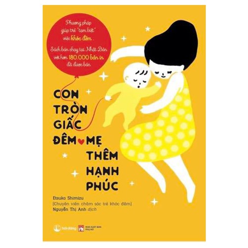 Sách - Con tròn giấc đêm mẹ thêm hạnh phúc