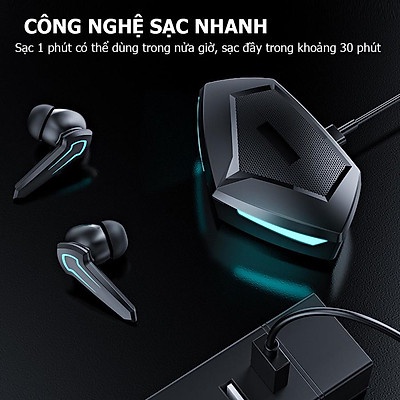 Tai Nghe Bluetooth Gaming P30 Pro Tws , Tai Nghe Chơi Game Bluetooth 5.2 Có Mic - Pin Cực Trâu - Độ Trễ Cực Thấp 0.045s