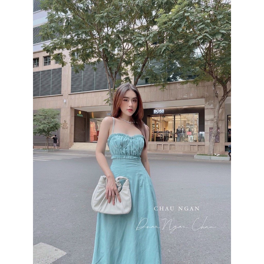 Đầm Maxi Dài 2 Dây [GIÁ SIÊU RẺ] - Đầm Maxi Dài 2 Dây, Thướt Tha Dịu Dàng ❤️ MAZING HOTTEEN SHOP ❤️