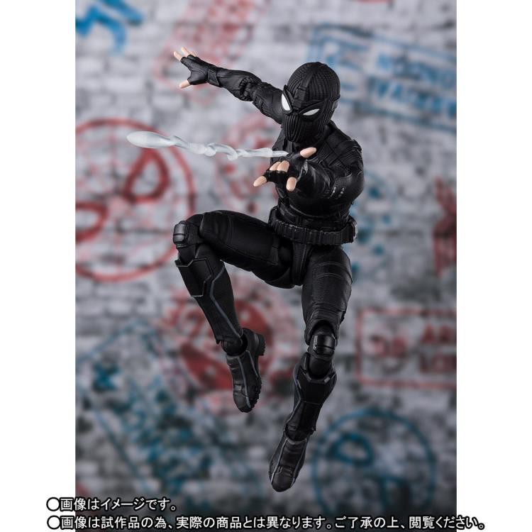 MÔ HÌNH ĐỒ CHƠI CHÍNH HÃNG SHF SPIDER MAN STEALTH SUIT  (CÓ SẴN)