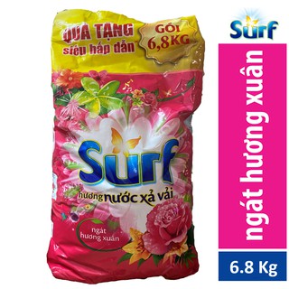 [Mã SSTCSVP067884 giảm 9% đơn từ 0đ] Bột Giặt Surf Đậm đặc Ngát Hương Xuân Túi 6.8kg -68048281