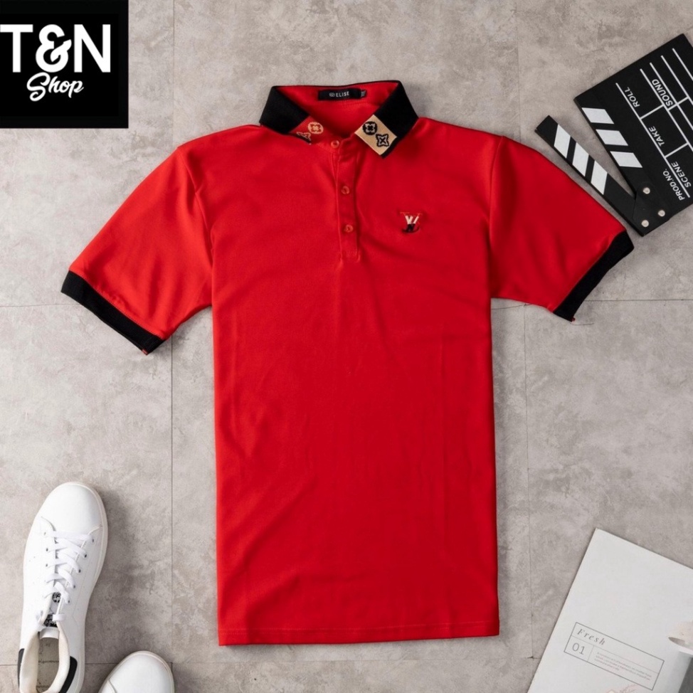 Áo thun có cổ , Áo PoLo nam thêu logo LV ý PL006 full size tới 78kg T&N Shop | BigBuy360 - bigbuy360.vn