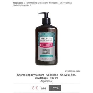 Cặp gội xả ARGANICARE COLLAGEN