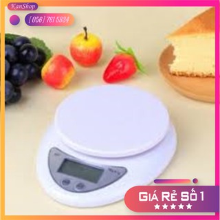 Cân Điện Tử Nhà Bếp ☘ Kan Shop ☘ Cân Chia Thực Phẩm Đa Năng 5kg B05 - Bảo Hành 1 đổi 1 đẹp mắt, màu sắc trang nhã