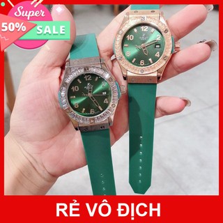 Đồng hồ nữ Hublot dây thơm siêu sang - Hublot đá