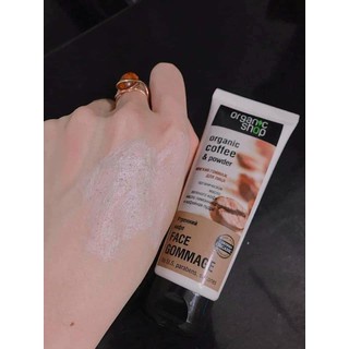 Tẩy da chết mặt Organic shop Organic coffee & powder | BigBuy360 - bigbuy360.vn