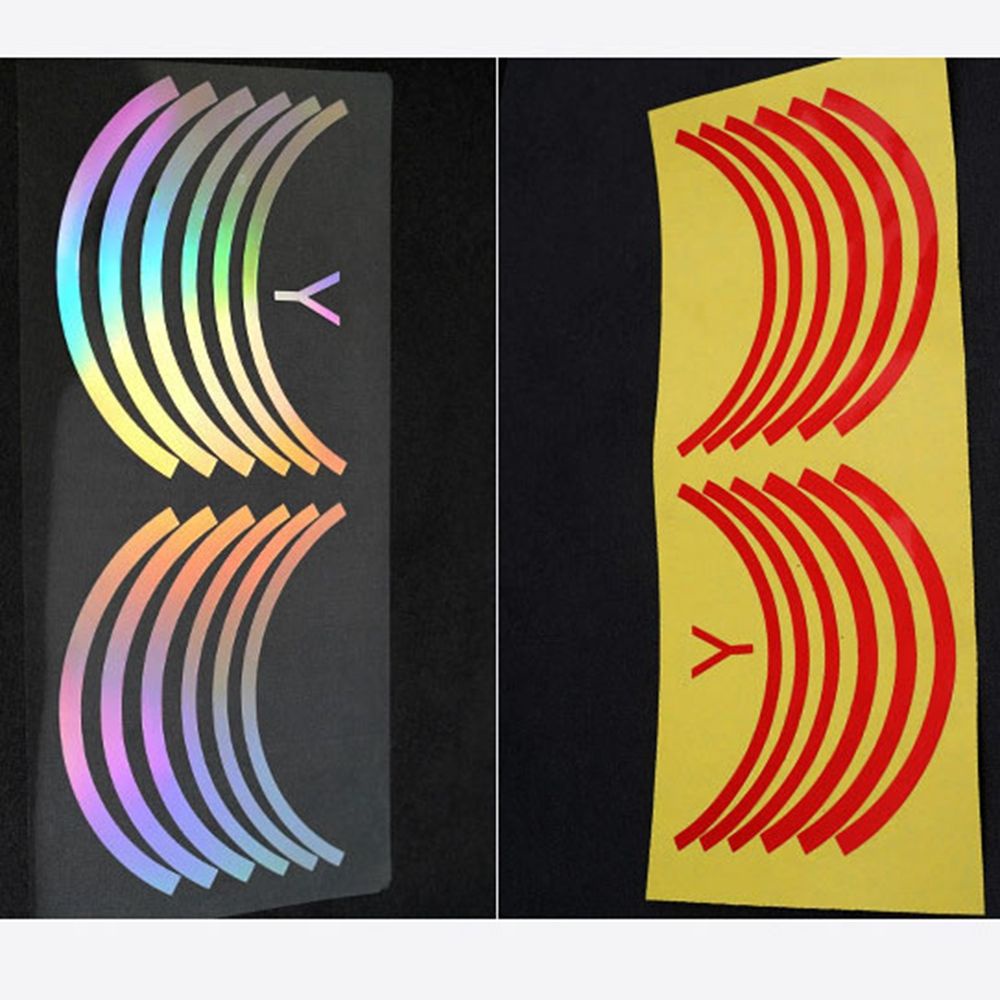 Miếng dán phản quang 7 màu chống thấm nước trang trí bánh xe Scooter Xiaomi M365 Pro DIY