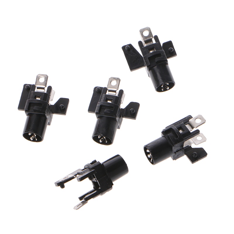 Set 5 Nút Nhấn Tròn 5 Màu 60mm Thay Thế Cho Tay Cầm Chơi Game Arcade