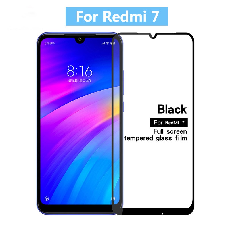 Kính cường lực 2.5D bảo vệ màn hình cho Xiaomi Redmi Note 7 5 6 Pro 7 5 Plus Mi 6 8 9 5X A2 Lite