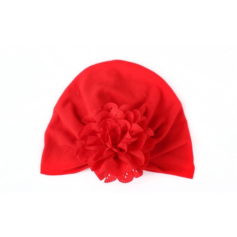 Mủ turban bông hoa cho bé gái