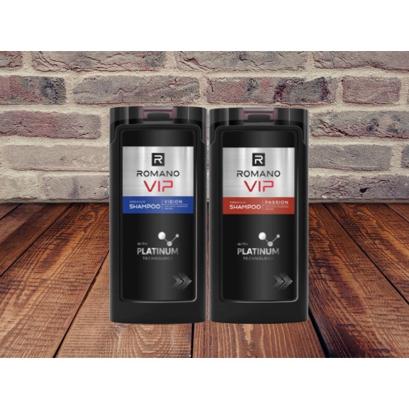 Dầu gội cao cấp Romano Vip Vision/Passion sang trọng cuốn hút 150g/chai