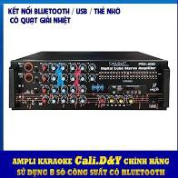 BÁN CHẠY--Ampli karaoke Amply nghe nhạc gia đình BLUETOOTH Cali.D&amp;Y PRO-405D ( Tặng 1 dây AV và 2 Chống lăn Micro )