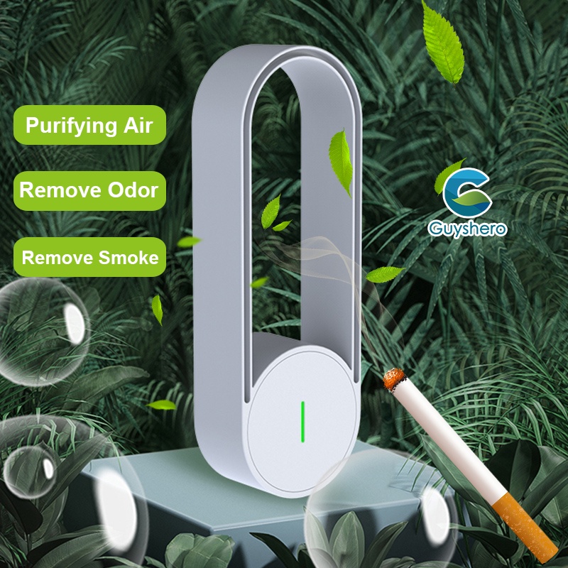 Máy lọc không khí USB GUYSHERO giải phóng các ion âm làm sạch nhanh loại bỏ Formaldehyde và mùi hôi khói thuốc PM2.5
