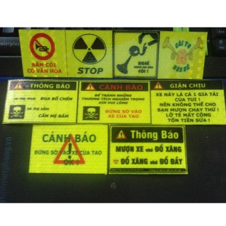 combo 9 logo cảnh báo