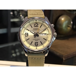 Đồng hồ nam dây dù Casio Quartz MTP-E201 - màu 3B/ 9B