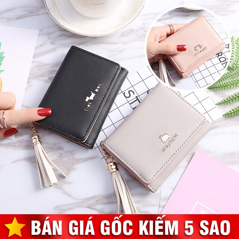 Ví Ngắn Thú Cưng Yadas Phối Dây Tua Rua P1490